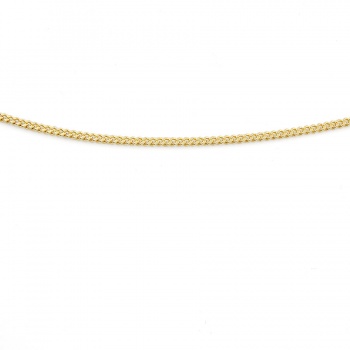 9ct gold 18 inch curb Chain